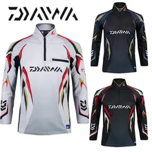 Daiwa brand 2018 autumn new men professional fishing t-shirts UPF 50+ sunscreen clothing breathable fishing shirt Daiwa brand 2018 autumn new men professional fishing t-shirts UPF 50+ sunscreen clothing breathable fishing shirt
