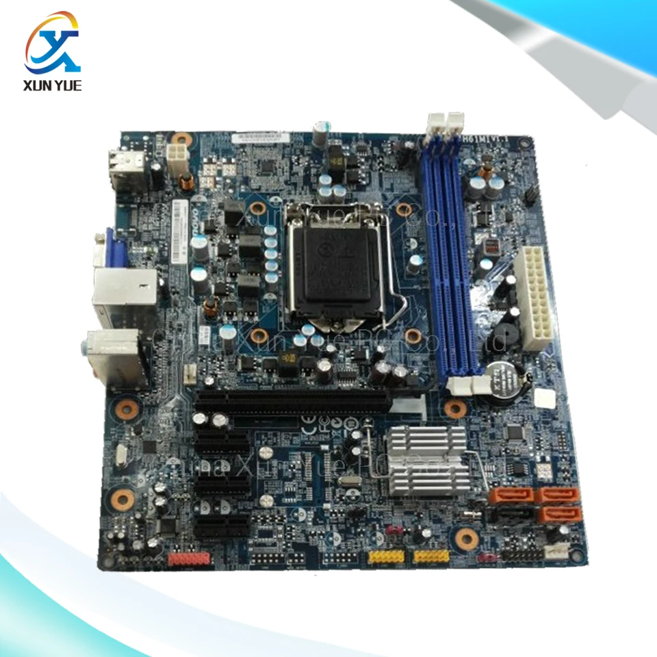 

For Lenovo CIH61MI Original Used Desktop Motherboard H61H2-LM3 H61 Micro ATX DDR3 For i3 i5 i7 1155 CPU