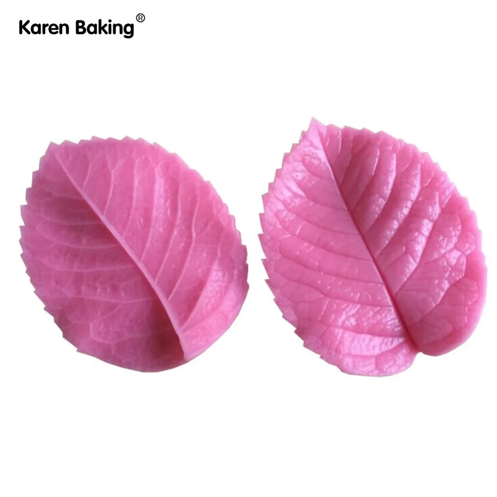 

Leaf Press Mold Shaped Silicone Mold Cake Decoration Fondant Cake 3D Food Grade Silicone Mould -C343