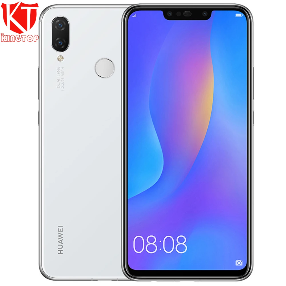Смартфон Huawei nova 3i nova3i с 6 3 дюймовым дисплеем восьмиядерным процессором Kirin710 ОЗУ 4