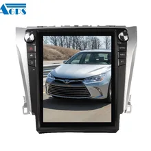 12," Tesla стиль Android автомобильный мультимедийный радио без DVD плеер для TOYOTA CAMRY Стерео gps навигация FM