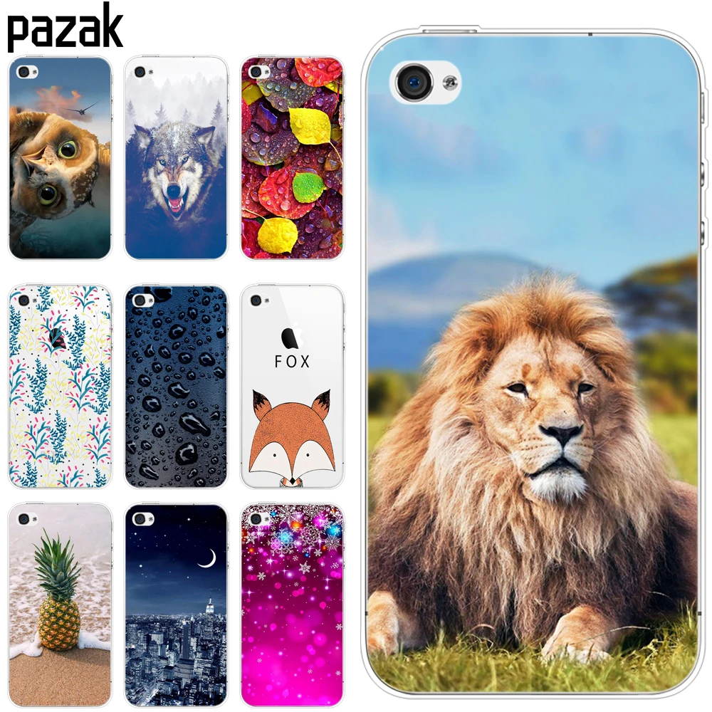 Custodia Morbida Per Iphone 5S 5S Se Custodia Cover Custodia In Silicone Per Apple Iphone 6 S 6 S Plus Borsa Funda Coque Etui Paraurti Pittura