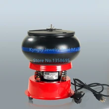 Изготовления драгоценностей 220 В Вибрационный массажер " барабан шлифовальные машины Jewelry вибрации стакан