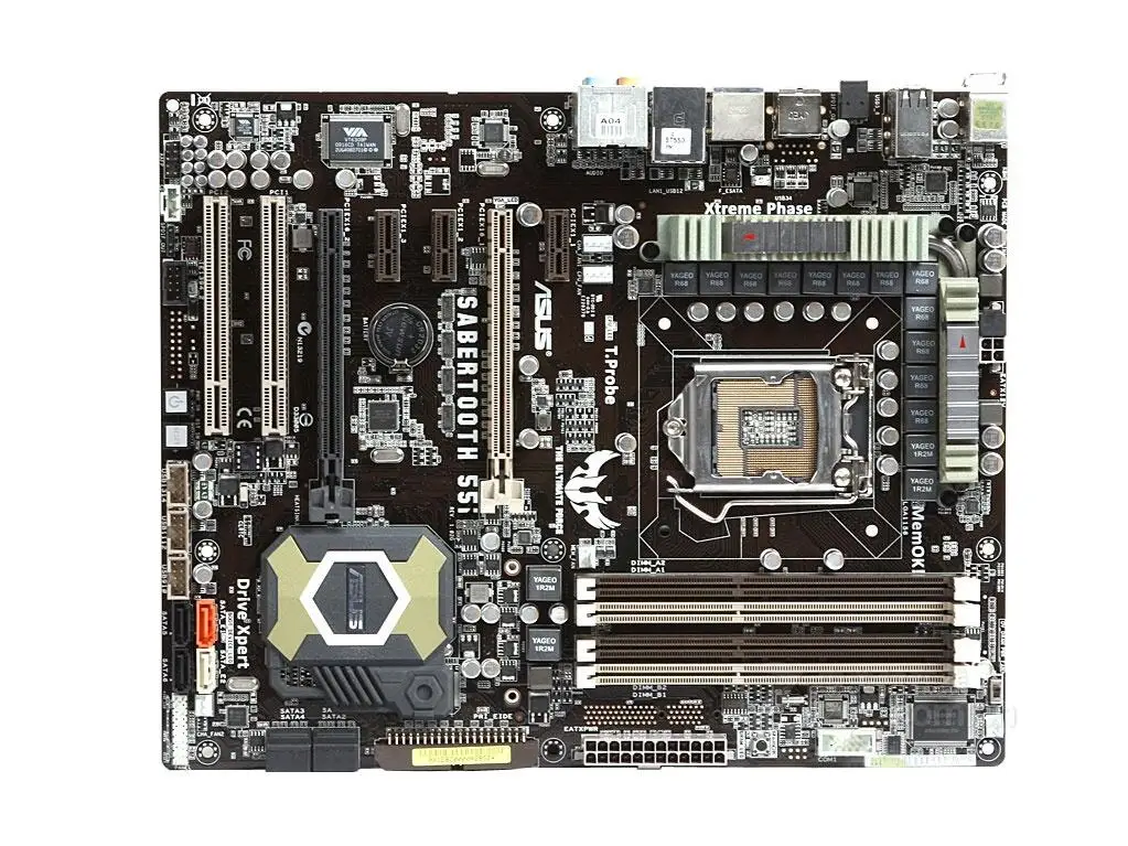 Asus SaberTooth 55i настольная материнская плата P55 LGA 1156 i5 i7 DDR3 16G SATA3 USB2.0 ATX используется 90%