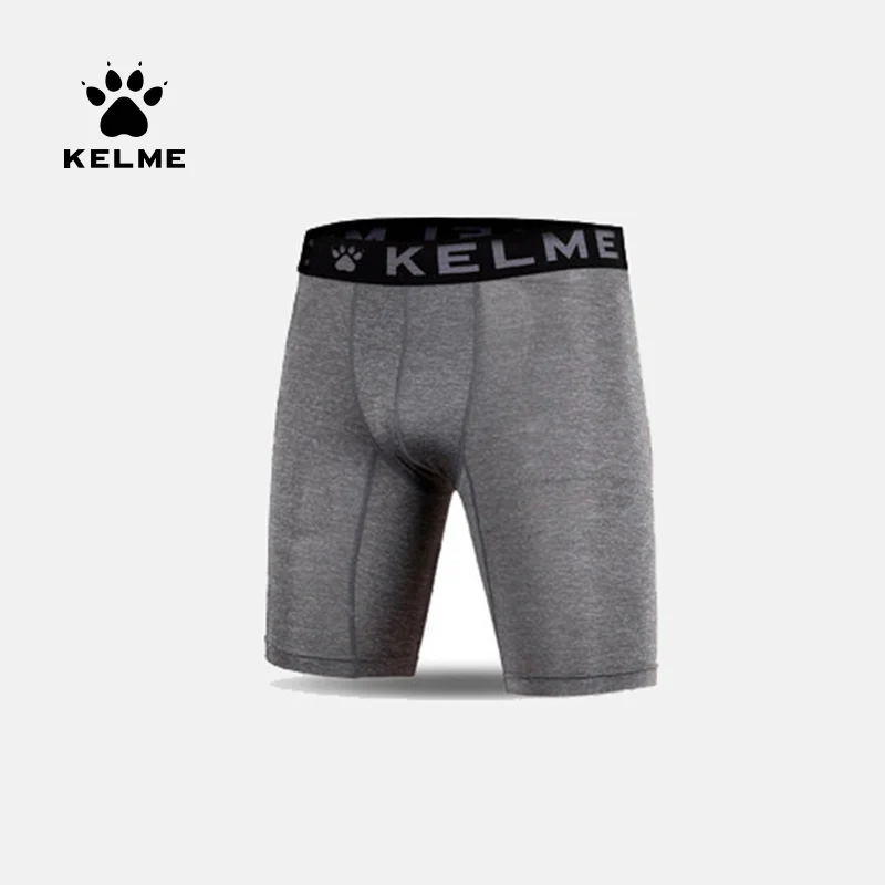 

KELME Running Tight Shorts For Men Sports Compression Training Fitness Breathable Quick Dry Elasticity Short Pants K15Z706