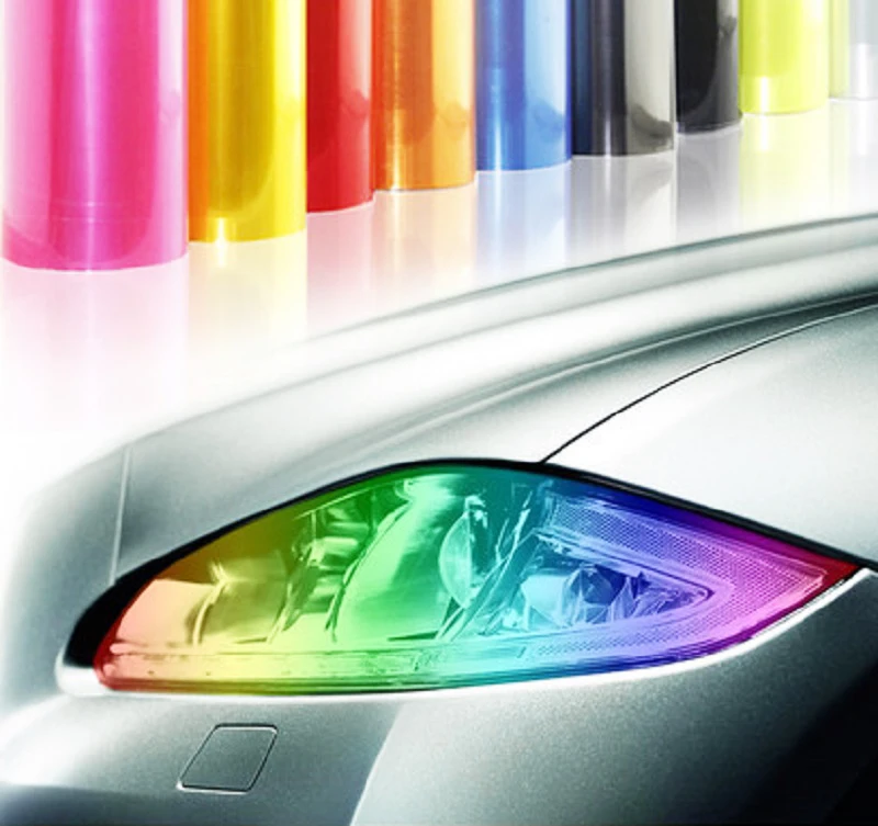 30cm*120cm Automobiles Decoration Auto Accessories Car Headlight Tail