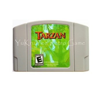 

Tarzan Video Game Accessories Memory Cartridge Card for 64 Bit Console US NTSC Version N065