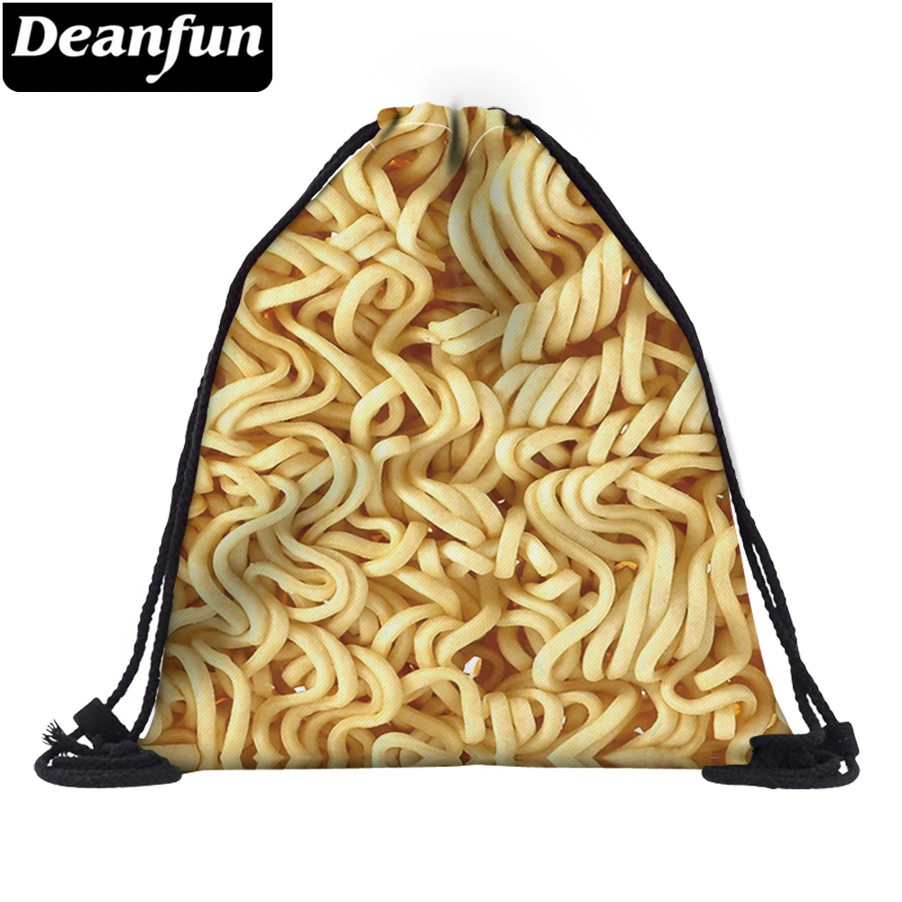

Deanfun Unisex Drawstring Bag Funny Printed Instant Noodles Fashion for Travel 60120