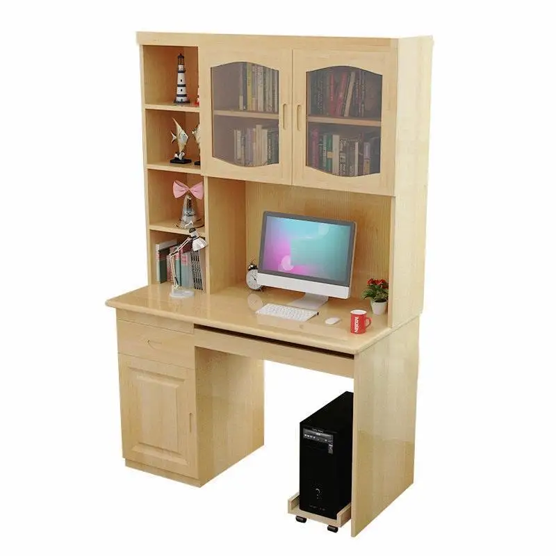 Us 439 46 32 Off Bed Mesa Dobravel Notebook Schreibtisch Office Desk Shabby Chic Wooden Stand Computer Bedside Laptop Table With Bookcase In