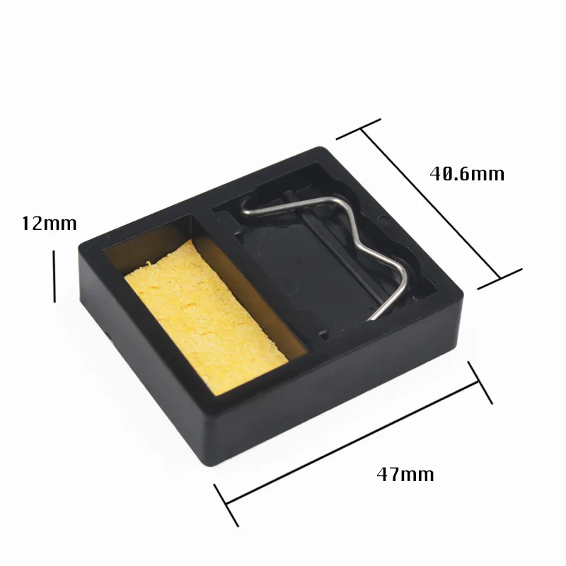 

NOVFIX mini Electric Soldering Iron Stand Holder Simple Soldering Iron Frame With Solder Sponge Metal Support Station