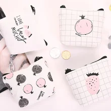 Милый Летний Горячий Фруктовый мешок для монет, размер 13*9 см ок. ПУ сумка для монет кошелек сумка клубника и т. д. Кошелек для монет кошелек