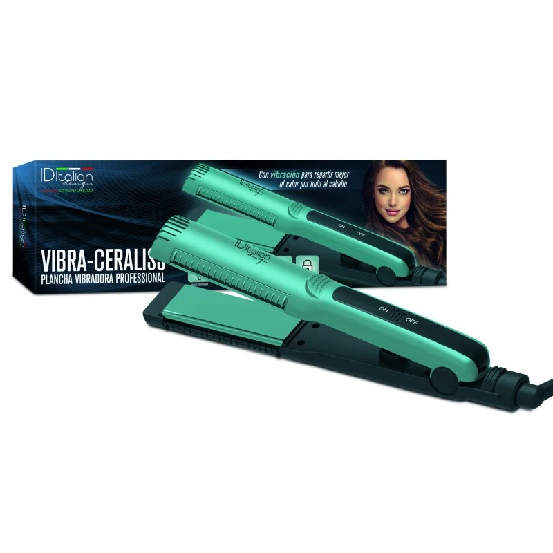 Plancha de pelo Postquam ITALIAN DESIGN vibratoria profesional cerámica  Vibration Hair Straightener 45w color verde IDESZ 7|Relajantes capilares| -  AliExpress