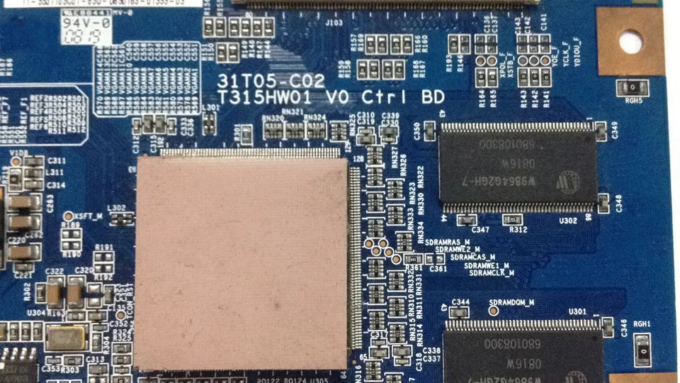 1pcs/ lot T315HW01 V0 CTRL BD 31T05-C02 LA32A550P1R