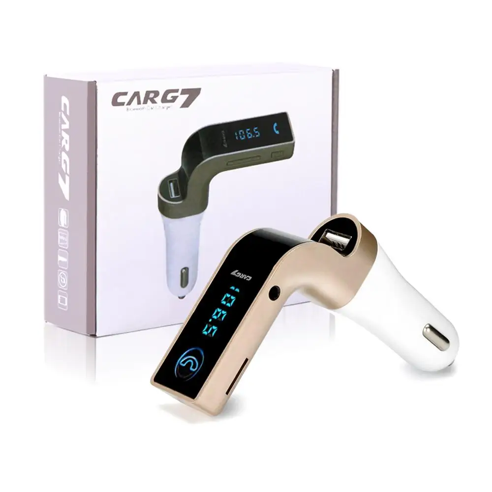2019 Горячая Распродажа Новый Bluetooth автомобильный комплект fm передатчик USB