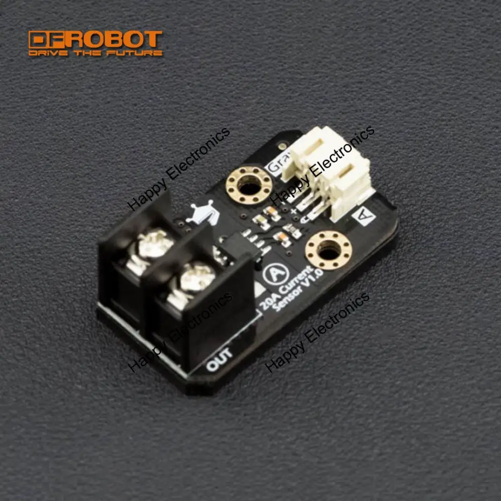 

DFRobot Gravity series Analog 20A Current Sensor, 220V AC / 311V DC Compatible with arduino for automation control
