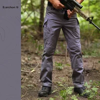 X9  tactical men's pants Cargo casual Pants Combat SWAT Army active Military work Cotton male Trousers mens 2