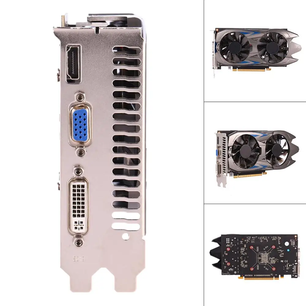 GTX 1050 1060 3g/4G 192 бит 128 DDR5 игровой дисплей карта Vedio Дискретная Графическая VGA HD