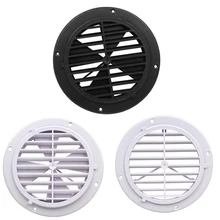 Plastic Round Vent Outlet Louver Exhaust Fan for Car Motorhome Yacht Motorboat Fishing Boat RV Marine цена Plastic Round Vent Outlet Louver Exhaust Fan for Car Motorhome Yacht Motorboat Fishing Boat RV Marine цены онлайн