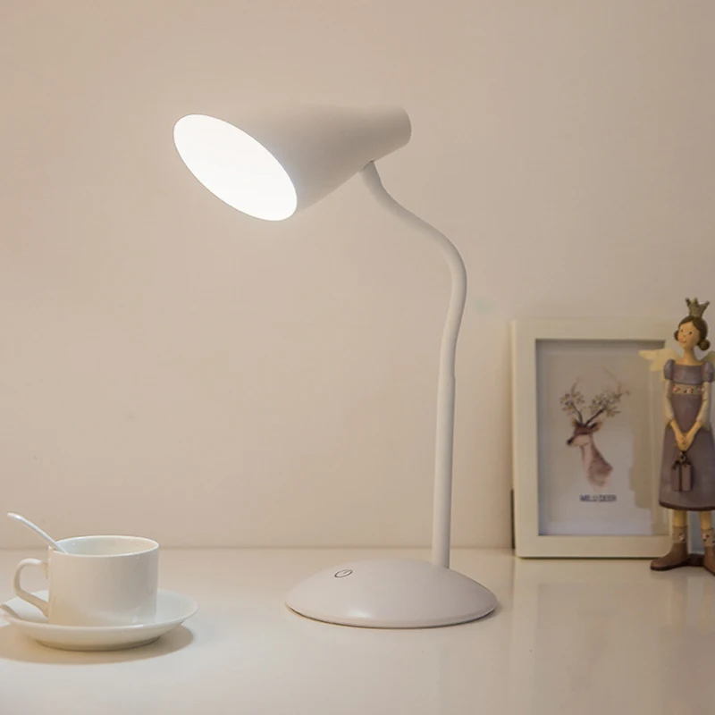 

5W 24pcs 2835 LED Desk Lamp Foldable Dimmable Rotatable Eye Care LED Touch-Sensitive Controller USB Charging Port Table Lamp