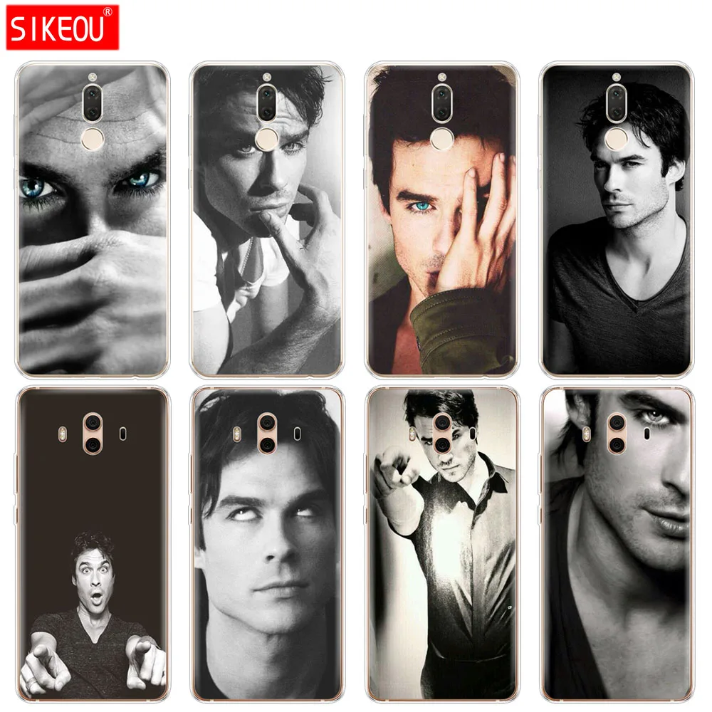 Custodia In Silicone Per Huawei Mate 7 8 9 10 Pro Lite The Vampire Diaries Ian Somerhalder