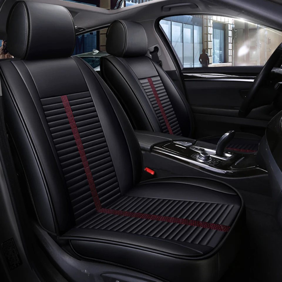 XWSN универсальный чехол для автомобильных сидений mazda 6 gh gg cx3 cx 5 cx7 cx9 3 bk demio