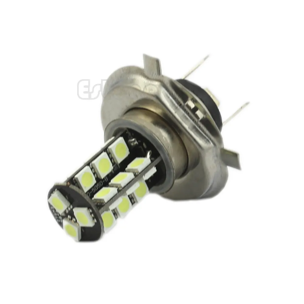 hot B39 2018 Newest H4 5050 27-LED Free LED Fog Signal Light Bulb Lamp White 12V