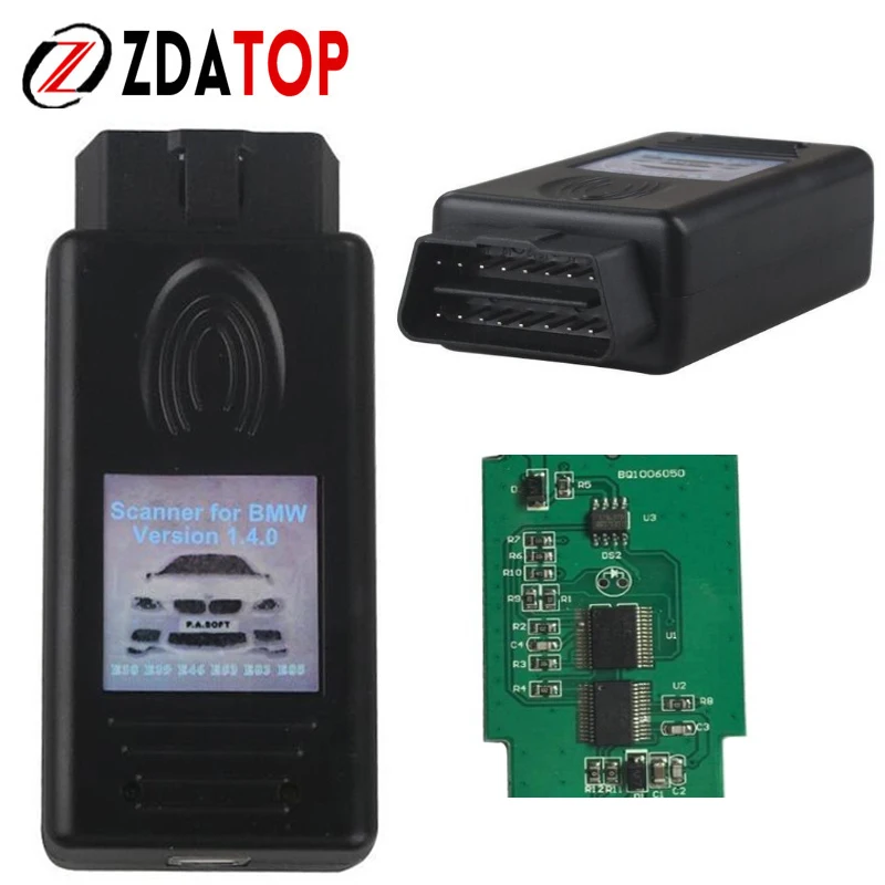 

Auto scanner 1.4 for bmw code reader with obd2 interface 1.4.0 version Auto diagnostic tool