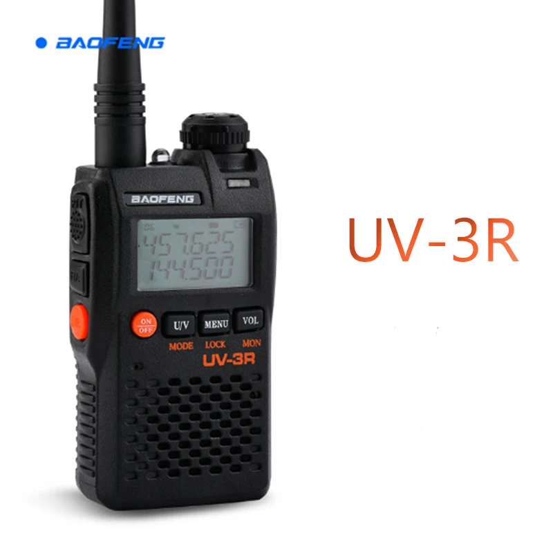 

BaoFeng UV-3R Portable Walkie Talkie 2W 16CH 136-174 MHz Dual Band LCD Display Radio Mini Two Way Radio Transceiver Ham Radio