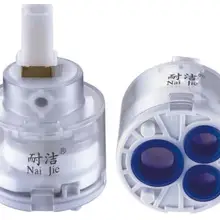 Аксессуары для ванной комнаты, катушка для смесителя, керамический картридж 40 мм, медный стержень