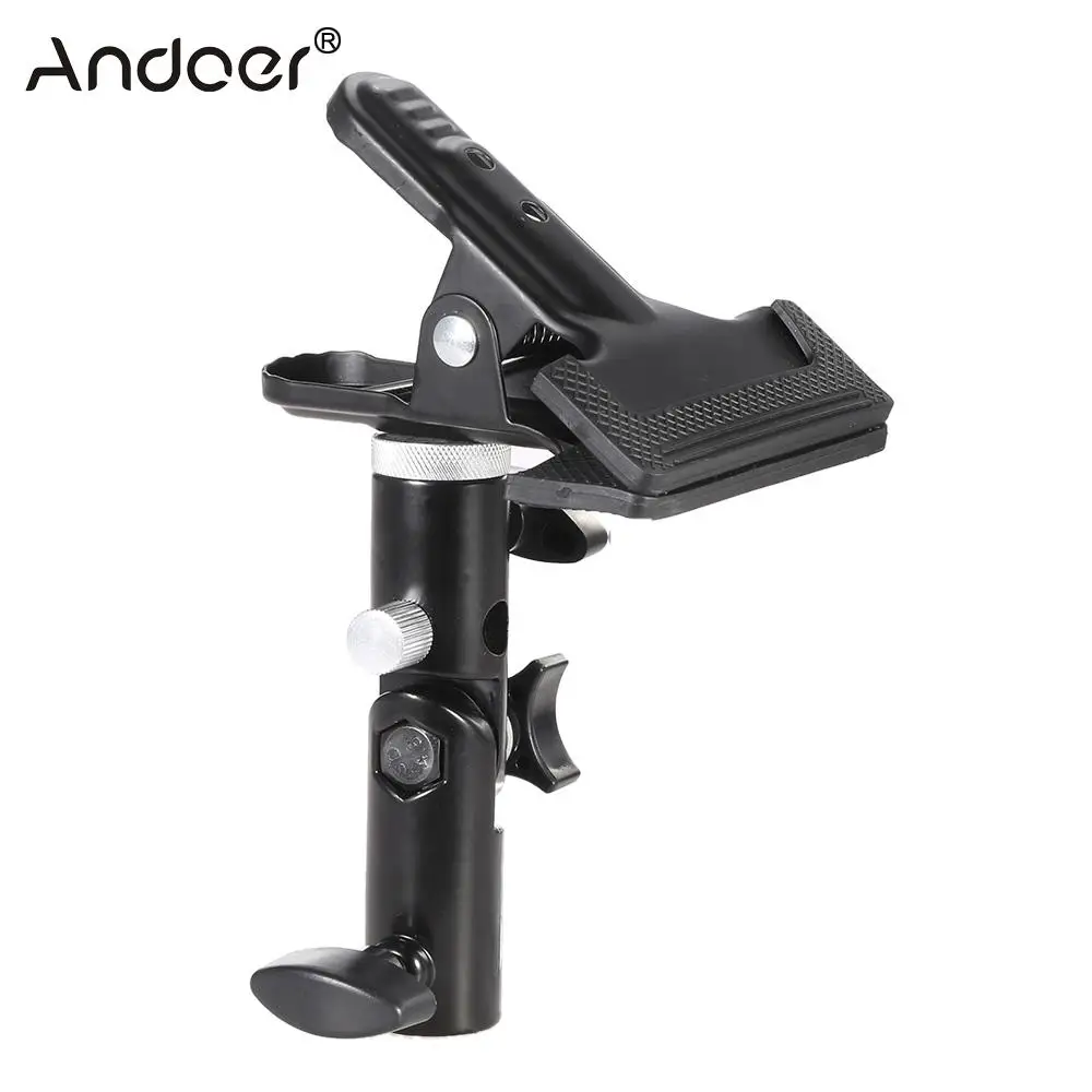 Camera and Camcorder Monitor Shoe Mount Adapter Swivel with 1//4 male stud and 1//4 female thread for LED Video Lights