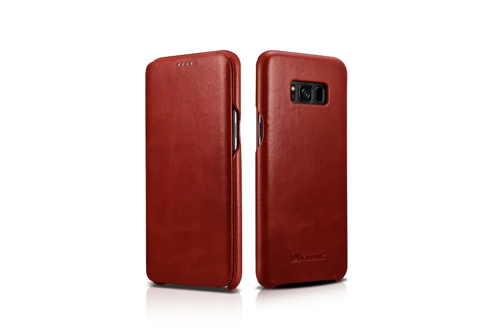 Icarer для Galaxy S8 Plus флип чехол, ретро кожаный чехол на магните чехол для samsung Galaxy S8 S8 Plus защитный чехол для телефона S8Plus