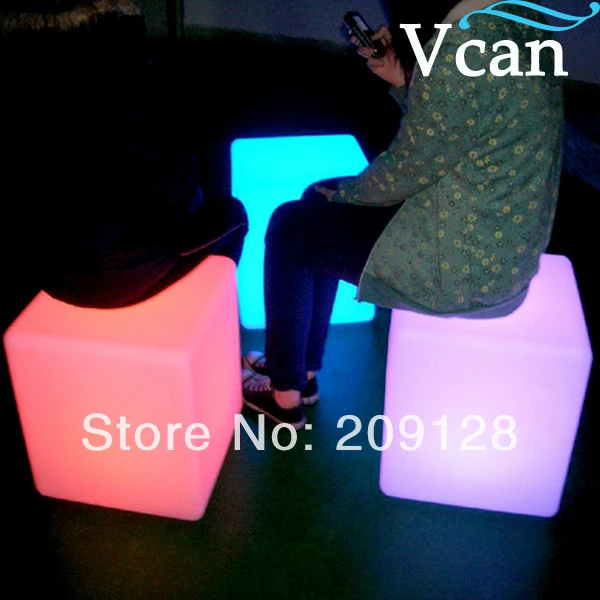 Стул Со светодиодным освещением 30*30*30 см|light blub|light travellight bulb color temperature |