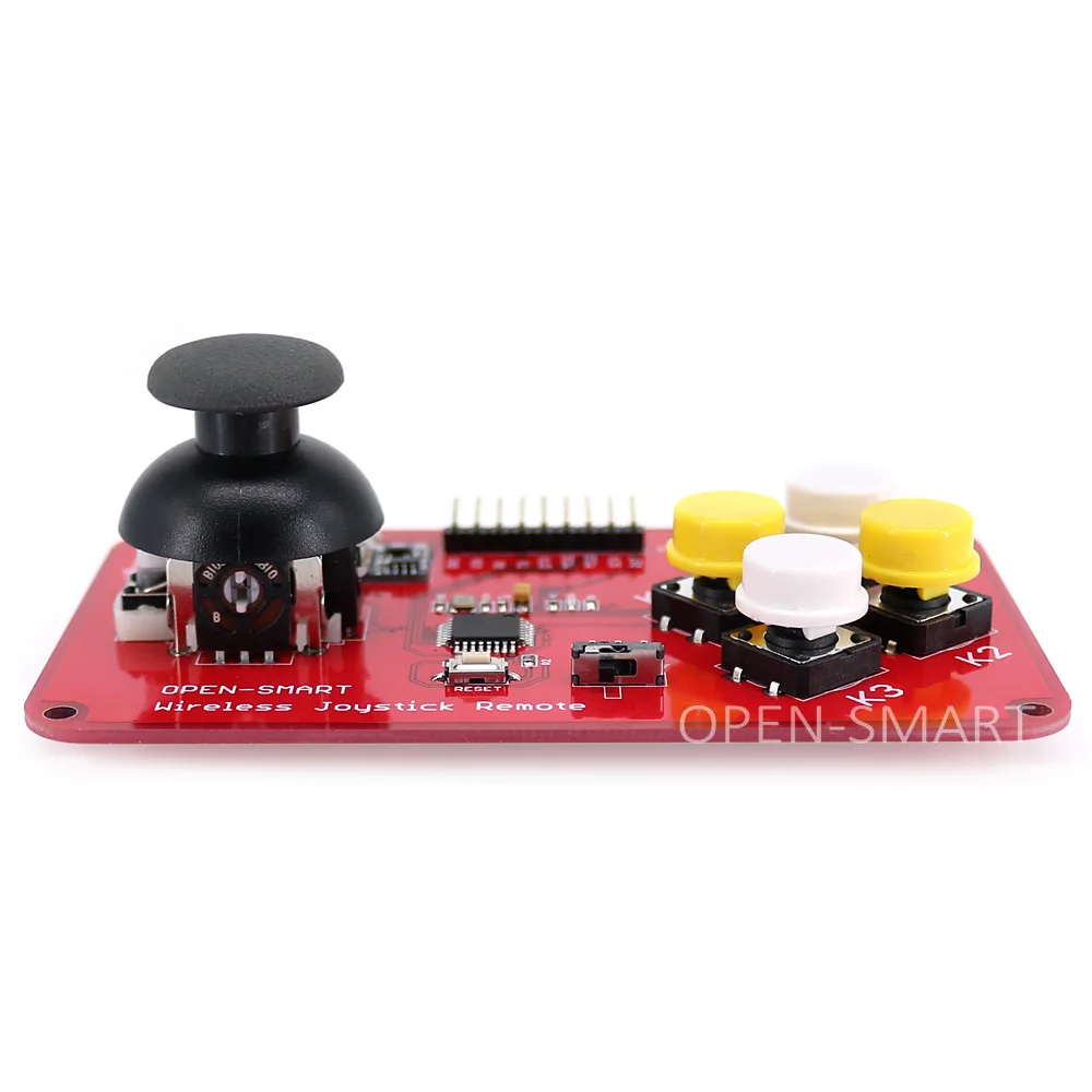 PS2 Joystick Keypad RF 433MHz Wireless Joystick Game Remote Controller Module Transceiver Kit for Smart Car / 4-axis Aircraft