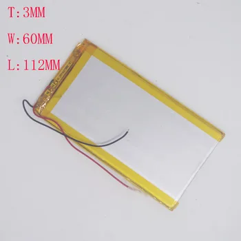

3.7V li-polymer 3060112/3060115 Tablet PC Battery