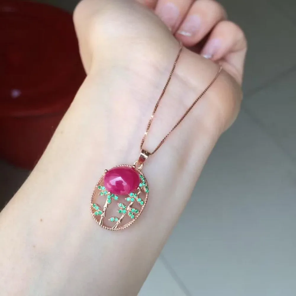 

Collares Collier Qi Xuan_Red Stone Fashion Pendant Necklaces_Real Red Necklaces_Quality Guaranteed_Manufacturer Directly Sale