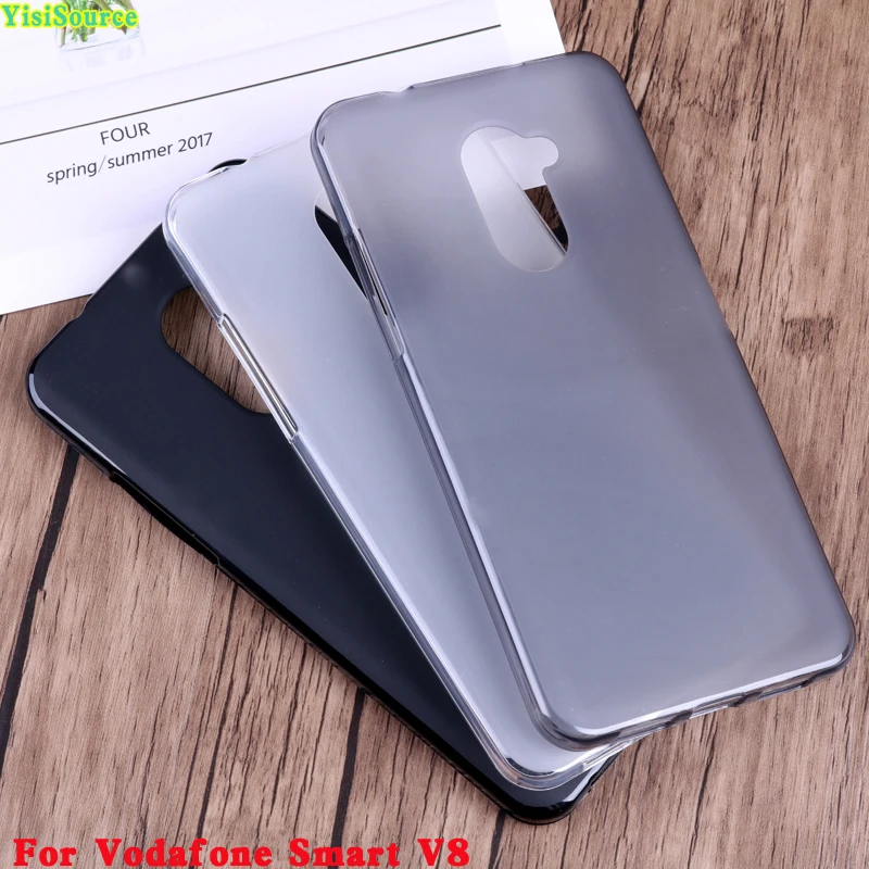 

YisiSource for Vodafone Smart V8 VFD710 Case Soft Silicone TPU Protective Back Cover for Vodafone Smart V8 Pudding Mobile Phone