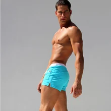 Брендовые мужские плавки Купальники для плавания Шорты-боксеры спортивные костюмы пляжные шорты Плавки мужские купальные костюмы летние