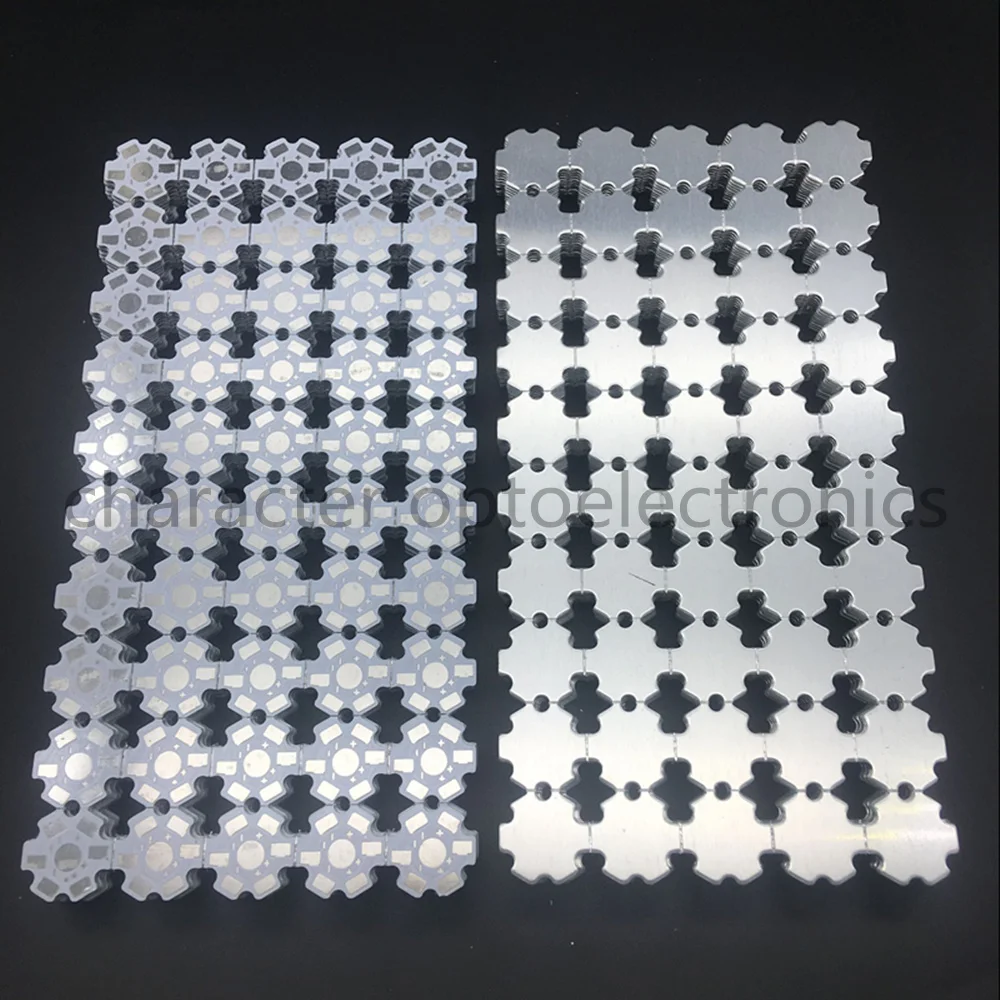 50 шт. 1000 шт./лот LED PCB теплоотвод 20 мм алюминиевая Базовая пластина высокая