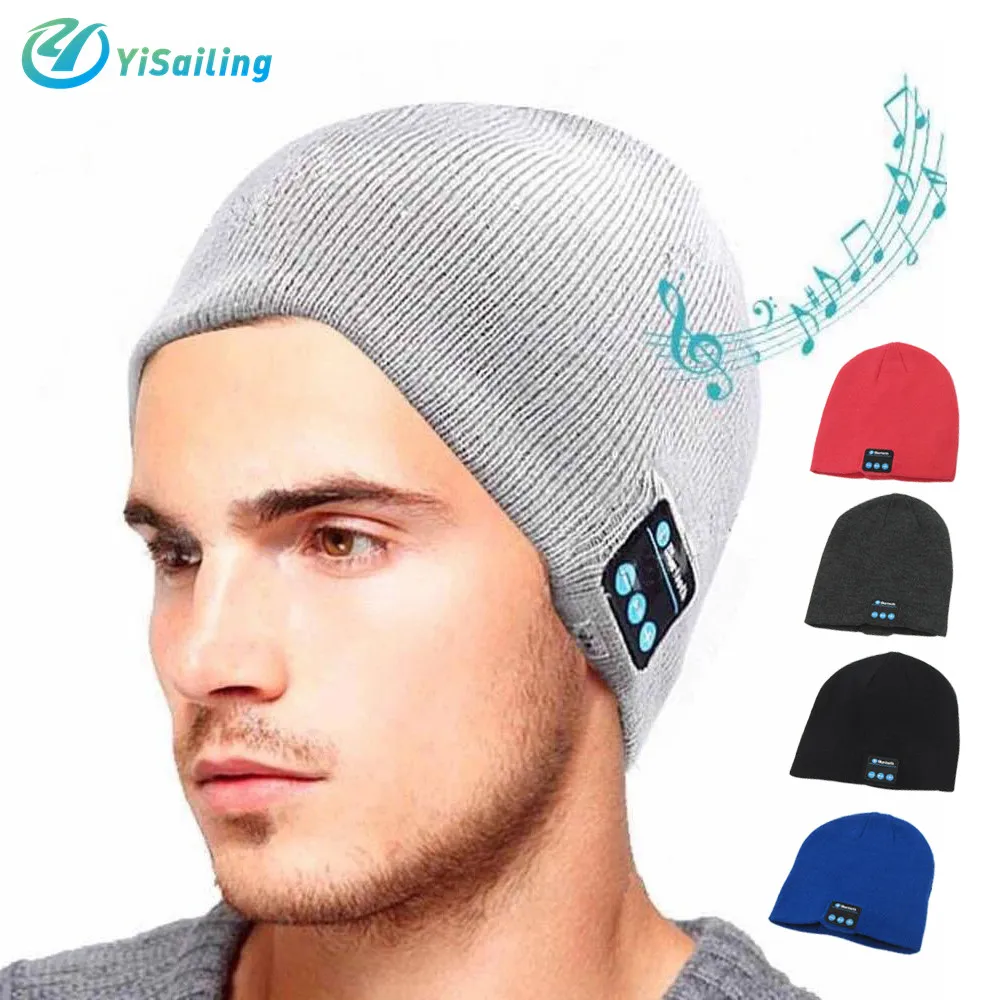 Buy Sport Wireless bluetooth hat Headset Smart Cap