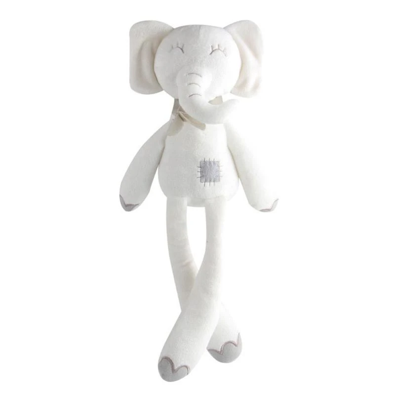 white elephant plush toy