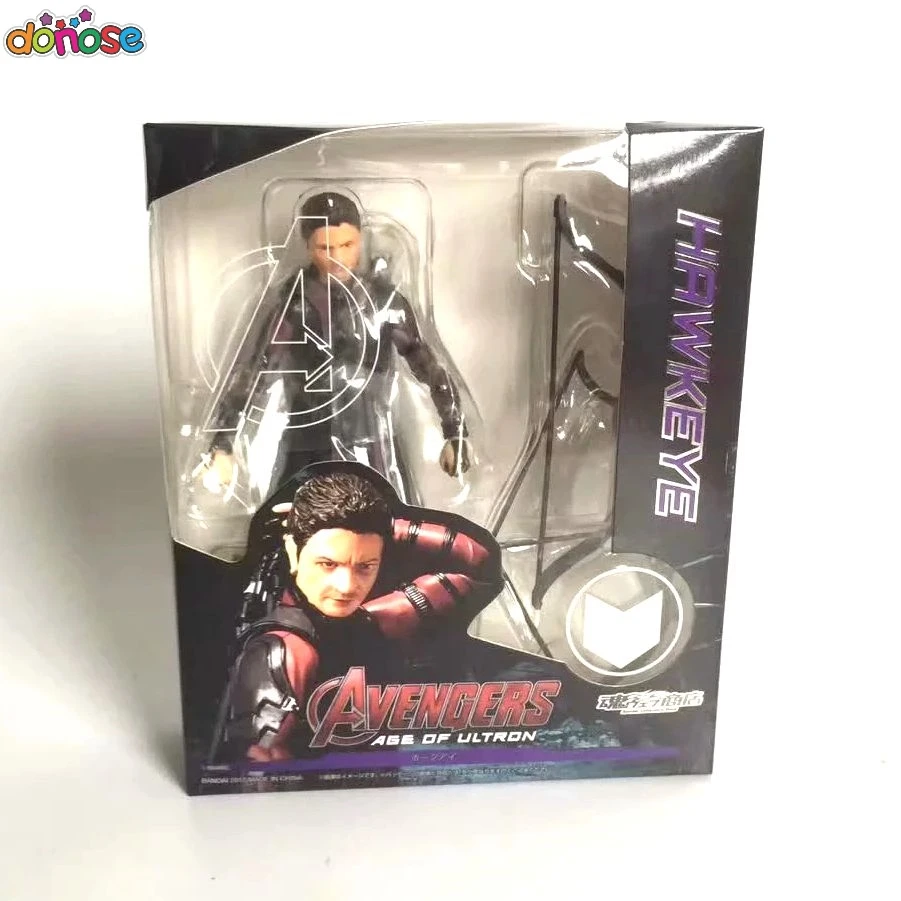 Мстители Hawkeye Капитан Америка Гражданская война ПВХ фигурка модель игрушки куклы