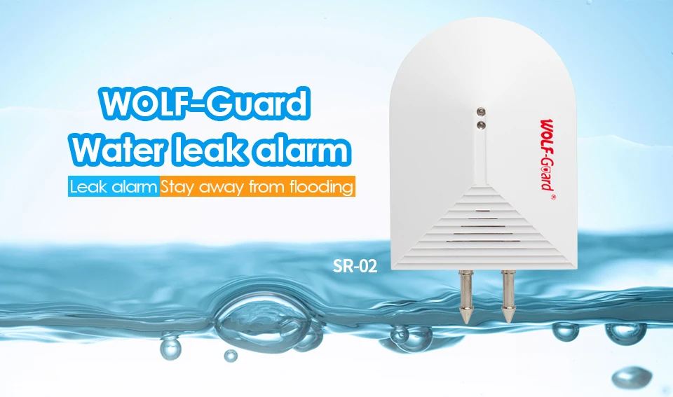 MyGuard Détecteur automatique de fuite d'eau de lessive et système d'arrêt  - Blanc