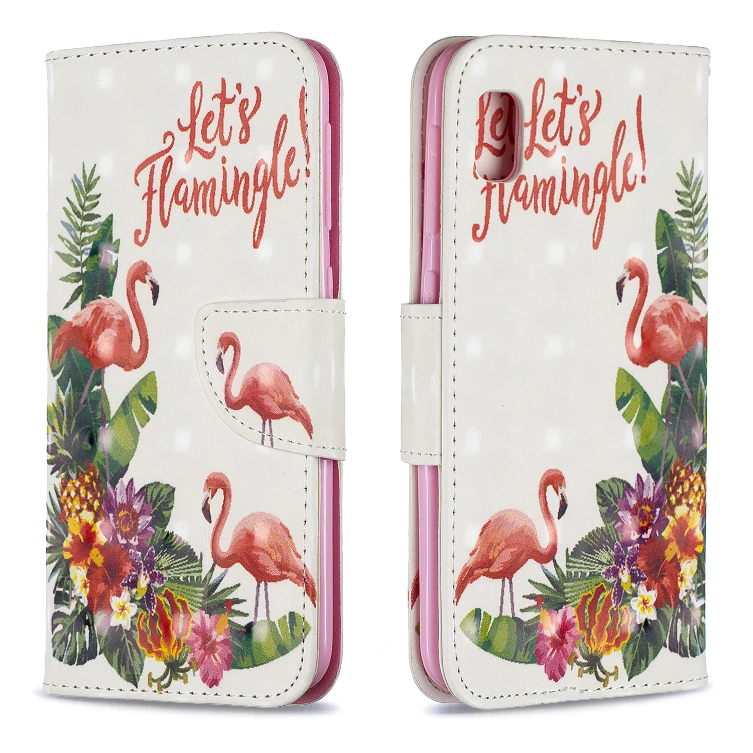 Colored drawing Leather sheath Total package side Thick and Business for Samsung S series A Note Phone Case |