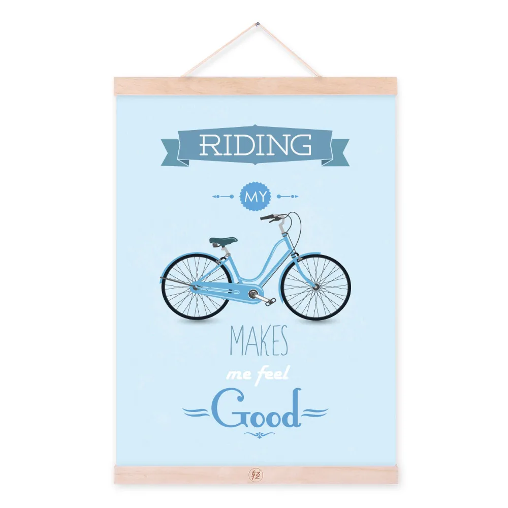 Modern Inspirational Bike Bicycle Quotes Typography Poster Print Vintage Canvas Painting Bedroom Pop Wall Art Home Decor Gift Canvas Painting Vintage Canvas Paintingspainting Bedroom Aliexpress