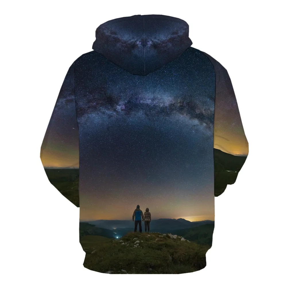 KYKU Brand Galaxy Space Sweatshirts men Mountain 3d Printed Nebula Hooded Casual Character Hoodie Print Love Sweatshirt Printed KYKU Brand Galaxy Space Sweatshirts men Mountain 3d Printed Nebula Hooded Casual Character Hoodie Print Love Sweatshirt Printed