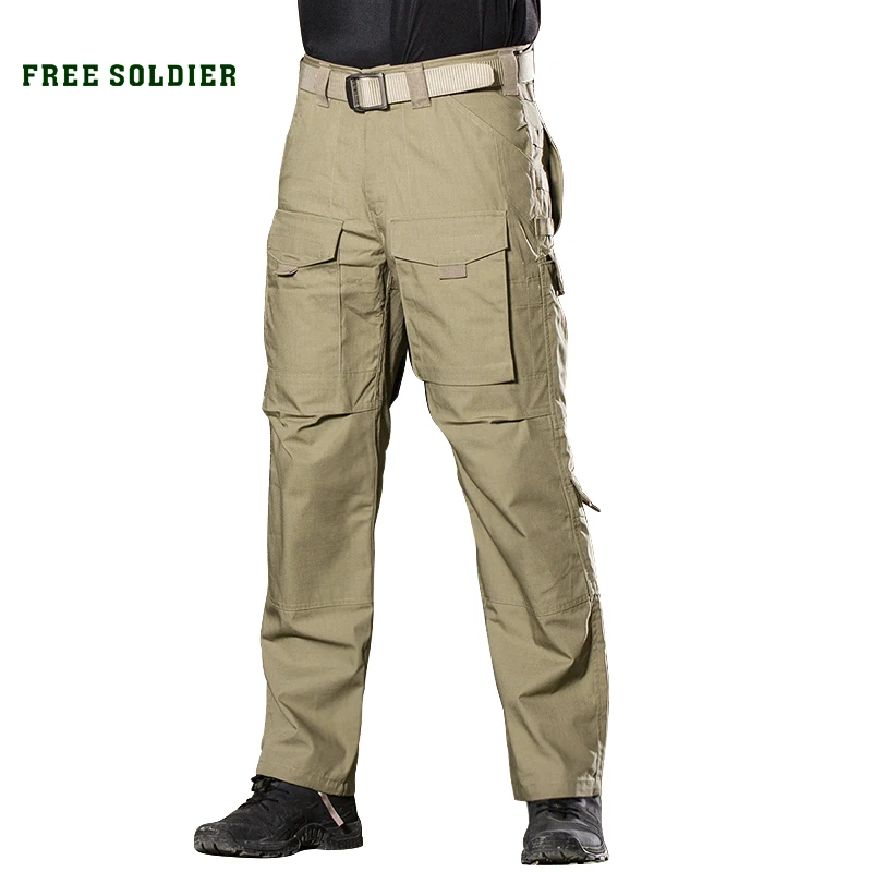 FREE SOLDIER спортивные штаны походные тактические мужские брюки с карманами|outdoor trousers