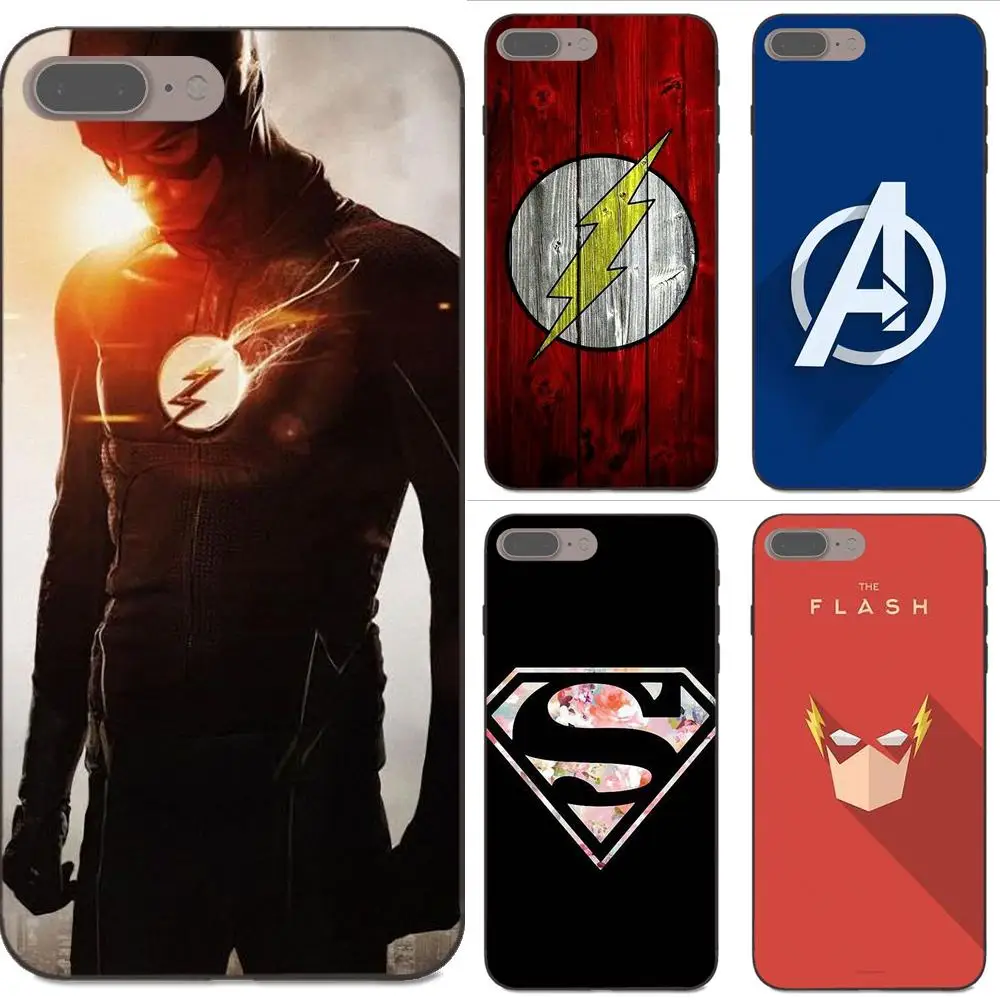 

The Flash On Wood Superhero Soft TPU Mobile For Huawei Honor 5A 6A 6C 7A 7C 7X 8A 8C 8X 9 10 P8 P9 P10 P20 P30 Mini Lite Plus