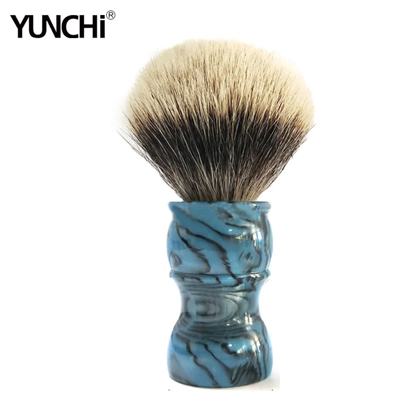 yunchi Shaving Brush High Quality Badger Hair 100 Stable Wood Colorful