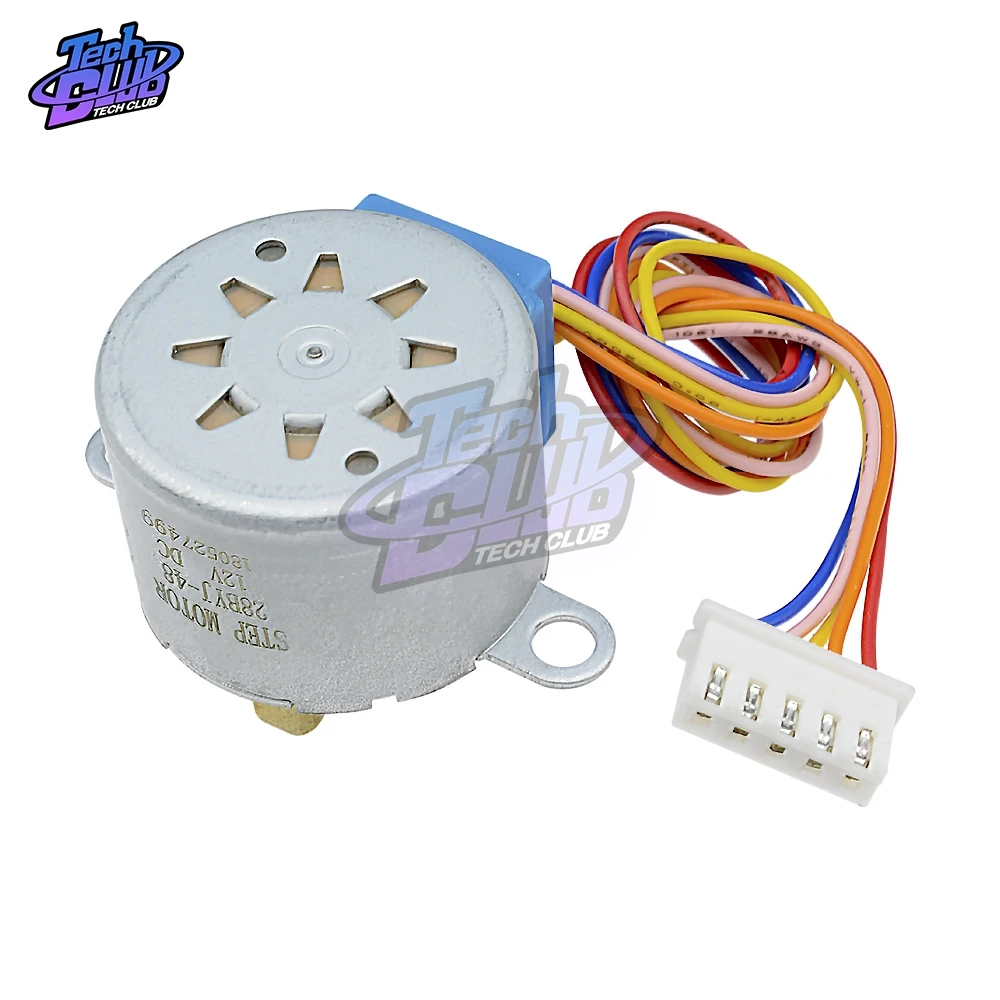 Smart Electronics 28BYJ-48 Step Motor Reduction DC 4 Phase Gear Stepper Motor Stepping Motor For arduino