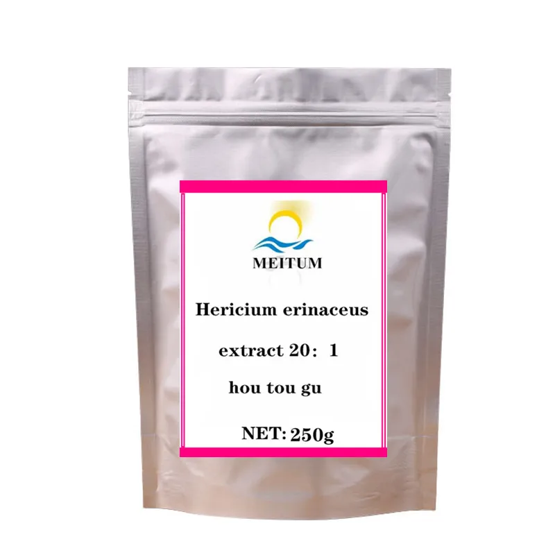 100g-1000g hericium erinaceus экстракт 20:1 концентрированный hericium erinaceus полисахарид/hericium erinaceus порошок/хорошего качества